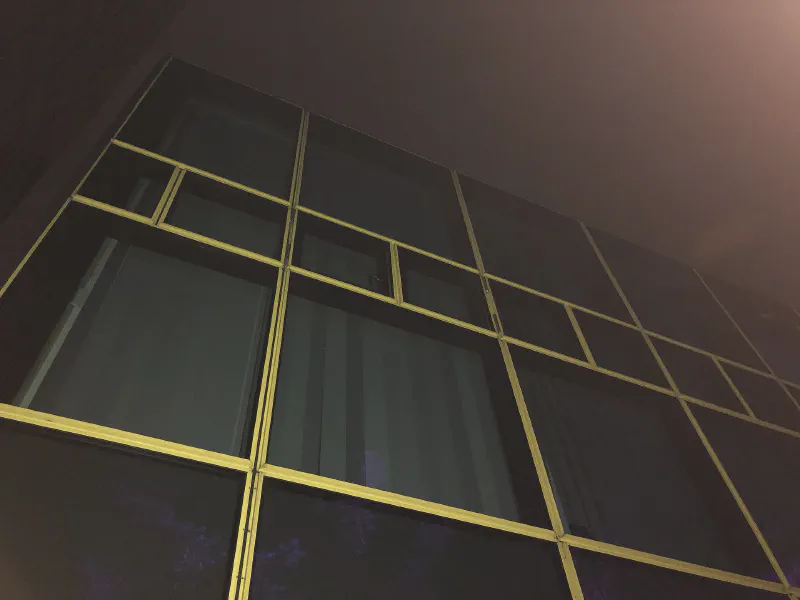 Golden Lines in the Night